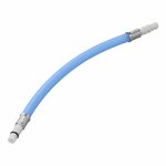 Flexibler Schlauchanschluss 25 cm blau im Polybeutel