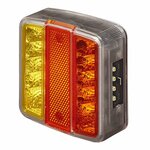 Rucklicht 4 Funktionen 98x105mm 14LED PM