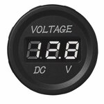 Voltmeter digital eingebaut 6-30V