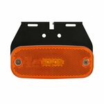 Seitenmarkierungsleuchte 10-30V orange 110x45mm LED mit Halter