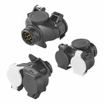 Adapterstecker von 13 auf 2x 7-polig Typ N S