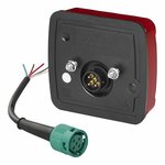 Rucklicht 4 Funktionen 106 x 99 mm LED rechts