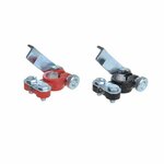 Batteriepolklemmensatz (+) und (-) mit Schnellverschluss rot schwarz