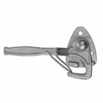 Ventilhaken Nr. 0 links 140mm mit Anschraubose