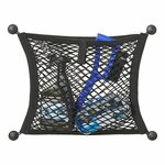 Ablagenetz elastisch doppelt 40x34cm mit Selbstklebe- und Schraubbefestigung
