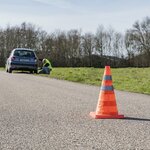 Faltbarer Sicherheitskegel