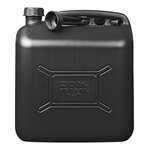 Kanister 20L Kunststoff schwarz UN-gepruft