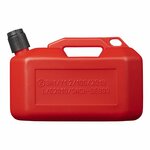 Kanister 10L Kunststoff rot UN-gepruft (niedriges Modell)