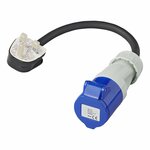 Verlangerungskabel 40cm 3x2 5mm² von UK-Stecker auf CEE