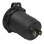 USB Unterputzdose doppelt Typ A 2x2100mA 12V 24V