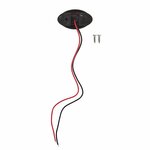 Breitenleuchte 10-30V rot weiß 60x34mm LED