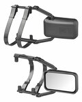 Caravanspiegel Compact Flachglas 330 x 90 x 150 mm