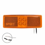 Seitenmarkierungsleuchte 12 24V orange 110x40mm LED