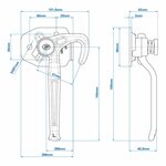 Klappenhaken links SPP ZB-16L