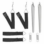 Sturmgurt-Set 2x 3 m mit Schnellverschluss 2x 70 cm