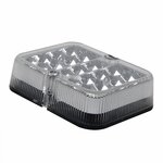 Ruckfahrscheinwerfer 100x81mm 19LED