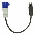 Verlangerungskabel 40cm 3x1 5mm² von Schweizer Stecker auf CEE