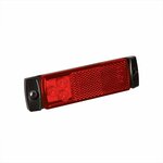 Begrenzungsleuchte 12 24V rot 126x30mm LED