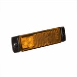 Seitenmarkierungsleuchte 12 24V orange 126x30mm LED