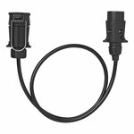 Verlangerungskabel 1M mit Stecker und Dose 7-polig