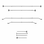 Planenbugel aus Metall  ausziehbar  140 5-208cm  fur Anhangerplane