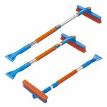 Schneebesen mit Eiskratzer + Teleskopstiel 99-127cm