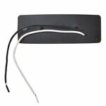 Begrenzungsleuchte 12 24V weiß 110x40mm LED