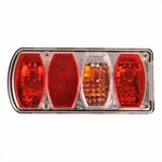 Rucklicht 6 Funktionen 222x100mm links