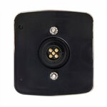 Rucklicht 4 Funktionen 98x105mm 14LED mit 5-poligem EC