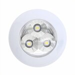Deckenleuchte Aufbauleuchte 3-LEDs 12V 290lm Durchmesser 95x25mm
