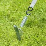 Sturmgurt-Set 2x 4 8m mit Spanngurtbefestigung fur Markisenschiene