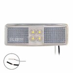 Begrenzungsleuchte 12 24V weiß 110x40mm LED