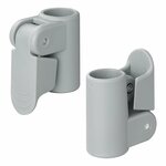 Rohrklemme fur Zeltstange mit Schnellverschluss 22-25mm - Set mit 4 Stuck