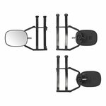 Caravanspiegel Flachglas 410 x 140 x 190 mm ausziehbar