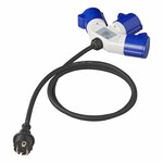 Verlangerungskabel 150cm 3x1 5mm² von Schukostecker auf 3xCEE
