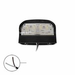 Kennzeichenleuchte 12 24V 70x42mm LED