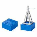Stapelbare Grundplatten 21x21x3 3cm - Set mit 4 Stuck