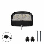Kennzeichenbeleuchtung 12 24V 70x42mm LED 2P. fur 343871 72