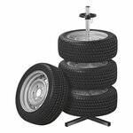 Aluminium-Felgenstander fur 4 Reifen