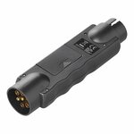 Steckertester 7-polig 12V Set mit 2 Adaptern
