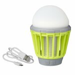 Camping- Insektenlampe 2 in 1 wiederaufladbar 8 8 x 12 5 cm