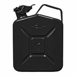 Kanister 5L Metall schwarz UN-TuV GS gepruft