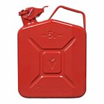 Kanister 5L Metall rot UN-TuV GS gepruft