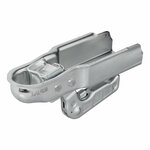 Kugelkupplung Stahl vertikal 2 Locher Vierkant 70mm 1300kg gebremst