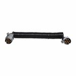 Spiralkabel 4 5M mit 2x Stecker 7-polig Metall