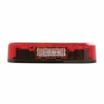 Rucklicht 12V 5 Funktionen 107x107mm 8LED