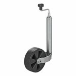 Bugrad 48mm Kunststofffelge mit Gummireifen 220x70mm