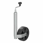 Bugrad 48mm Kunststofffelge mit Gummireifen 220x70mm