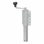 Kielstutze verstellbar fur Bootsanhanger 40 x 40 mm  ausziehbar 385-535 mm  200 kg