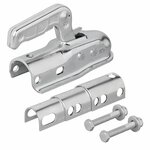 Kugelkupplung Stahl rund 35-50 mm 1700 kg gebremst
